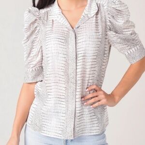 Frame Gillian Silk Top L